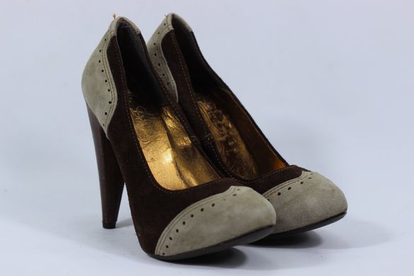 Туфли на каблуке MANOLA 36 р 24 см коричневый 0149