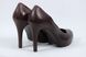 Туфлі на підборах lavorazione Artigionale 35 р 23.5 см темно-коричневий 0010