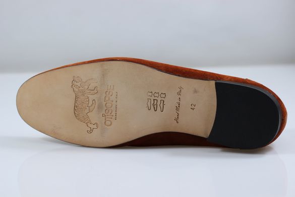 Чоловічі туфлі лофери Otisopse 4837M 42р 28.5 см оранжеві 4837