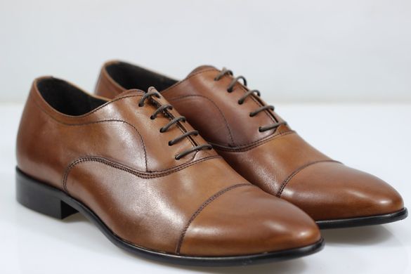 Туфлі чоловічі оксфорди prodotto Italia 4441M 43 р 29 см горіховий 4441