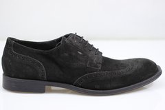 Туфлі чоловічі броги Giacomo Stortini 41 р 27.5 см чорний 4442