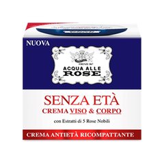 Антивіковий крем для обличчя та тіла Acqua alle Rose Face & Body Cream Senza Età 180 мл
