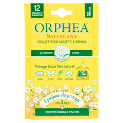 Засіб проти молі ORPHEA з квітковим запахом 12 шт