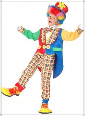 костюм Клоуна, M 128-134см
