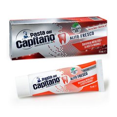 Зубная паста Pasta del Capitano alito fresco свежее дыхание 75 мл
