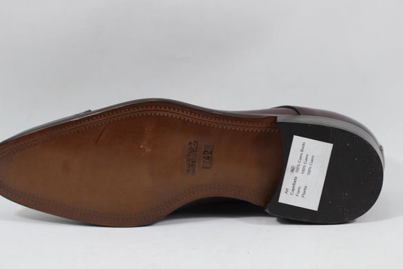 Туфлі чоловічі оксфорди hush puppies 42 р 28.5 см темно-коричневий 4900