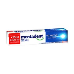 Зубная паста Mentadent White System 100 ml