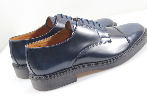 Туфлі чоловічі оксфорди LEONE 3241м 28.5 см 42 р темно-синій 3243