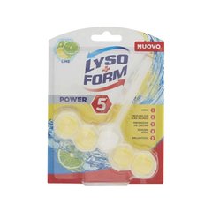 Освежитель для туалета Lysoform Power 5 Lime 55 гр