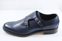 Туфлі чоловічі монки AZZURRA 2105м 29.5 см 44 р королівський синій 2105