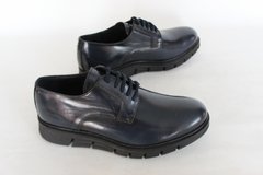 Туфлі чоловічі дербі prodotto Italia 0691м 28.5 см 42 р темно-синій 0691
