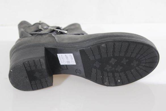 Ботинки женские prodotto Italia 36 р 24 см темно-серый 2848