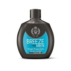 Дезодорант Breeze Men Fresh Protection Deodorantre 100 ml без газу