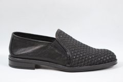 Туфлі чоловічі лофери ADONIS 42 р28.5 см чорний 4912