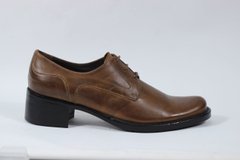 Туфлі на шнурках prodotto Italia 36 р 24 см темно-коричневий 0088