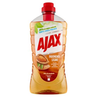 Универсальное средство для мытья пола Ajax Floor Cleaner Миндальное масло для дерева и паркета 950л