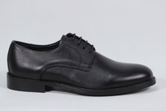 Туфлі чоловічі дербі prodotto Italia 5370m 41 р 27.5 см Чорний 5372