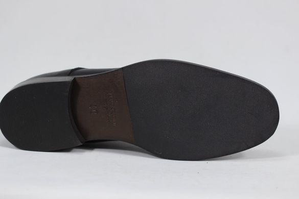 Туфли мужские дерби prodotto Italia 5370m 41 р 27.5 см Черный 5372