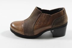 Ботинки женские prodotto Italia 37 р 24.5 см коричневый 1602