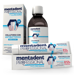 Mentadent Professional з хлоргексидином 0,12% полоскання рота з антибактеріальними властивостями 200 мл