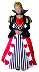 костюм Червовой королевы, S 110-128см