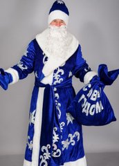 костюм Діда Мороза синій, 52 р, 550 грн