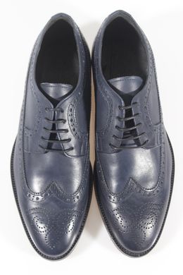 Туфлі чоловічі броги prodotto Italia 2919м 28.5 см 42 р темно-синій 2919