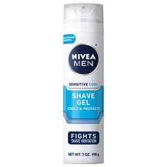 Гель для гоління Nivea MEN Sensitive COOL Gel  охолоджуючий для чутливої шкіри 200 мл