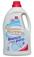 Гель для стирки белой одежды Spuma di Sciampagna Bianco Puro Lavatrice 33 стирки 1550 мл