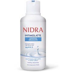 Засіб для інтимної гігієни NIDRA INTIMATE CLEANSER MILK pH4.5  заспокійливе зволоження  500 МЛ