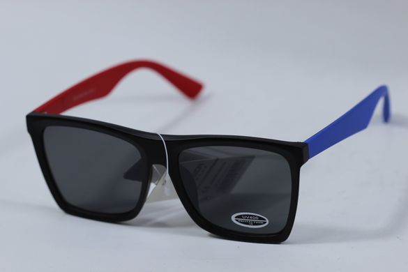 Сонцезахисні окуляри вайфарери See Vision Італія 6130G колір лінзи чорні 6130