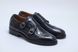 Туфлі чоловічі монки ARTIGIANI CONTEMPORANEO 39 р 26.5 см темно-сині 7586