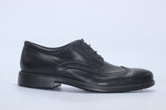 Туфли мужские броги GEOX DUBLIN 45 р 31 см черные 7542