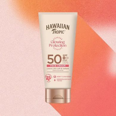 Hawaiian Tropic Glowing Protection Face SPF50 50 мл