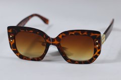 Солнцезащитные очки Квадратные See Vision Италия 6138G цвет линзы коричневый градиент 6140