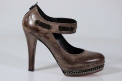 Туфлі жіночі prodotto Italia 37 р 24.5 см темно-коричневий 4193