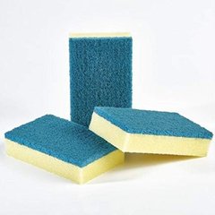 Универсальные губки для посуды Spontex Zero Abrasive Sponge 2+1