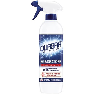 Универсальный обезжириватель Quasar Sgrassatore дезинфицирующий 650ml
