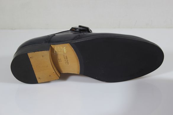 Туфли монки с бахромой ilDucadiNapoli 27 см 40 р генциановый синий 3074