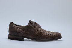Туфли мужские дерби NICOLA BARBATO 42 р 28.5 см коричневые 7544