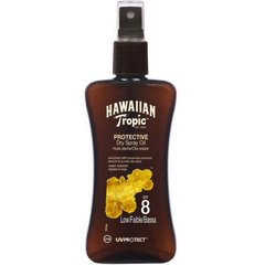 Масло спрей для загара Hawaiian Tropic Protective Dry Spray Oil Spf8 200 мл