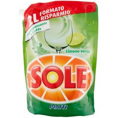 Засіб для миття посуду Sole Piatti Ecoricarica Lemon 2 Lt