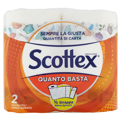 Полотенца для кухни Scottex QUANTO BASTA 2 рулона