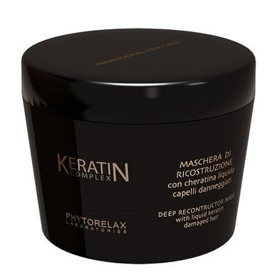 Маска для волос PHYTORELAX Keratina для восстановления поврежденных волос 200 мл