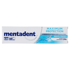 Зубная паста mentadent Maximum Protection Menta Fresca  75 ml