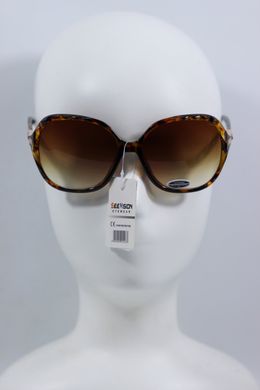 Сонцезахисні окуляри Великий розмір See Vision Італія 6191G колір лінзи коричневий градієнт 6191