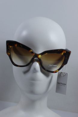 Солнцезащитные очки See Vision Италия 3950G кошачий глаз 3951