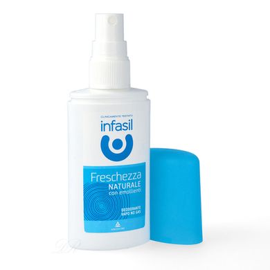 Натуральный дезодорант INFASIL freschezza Naturale  без газа   70 мл