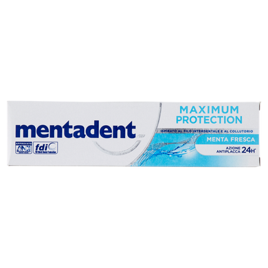Зубная паста mentadent Maximum Protection Menta Fresca  75 ml