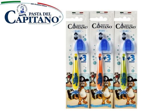 Дитяча зубна щітка Pasta del Capitano Junior 3+